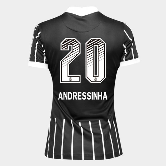 Camisa Corinthians II 20/21 - Andressinha N° 20 - Torcedor Nike Feminina