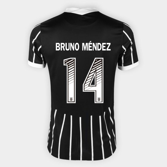 Camisa Corinthians II 20/21 - Bruno Méndez Nº 14 - Torcedor Nike Masculina