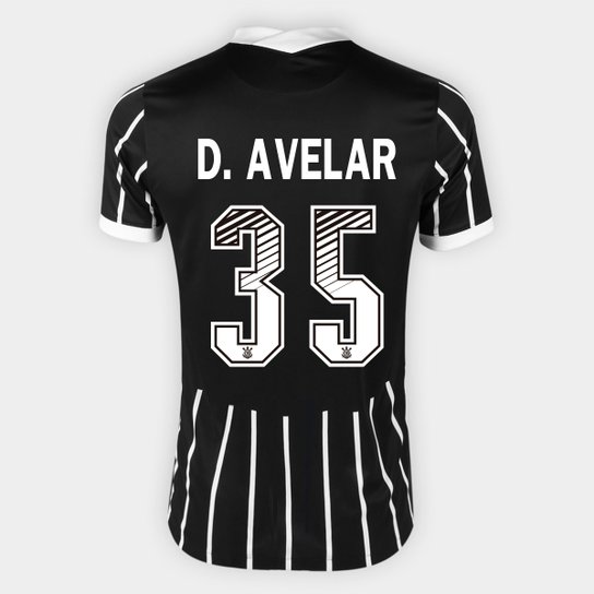 Camisa Corinthians II 20/21 - D. Avelar Nº 35 - Torcedor Nike Masculina