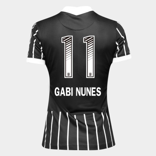 Camisa Corinthians II 20/21 - Gabi Nunes N° 11 - Torcedor Nike Feminina