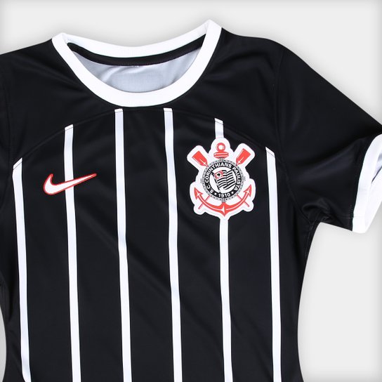 Camisa Corinthians II 23/24 s/n° Torcedor Nike Feminina