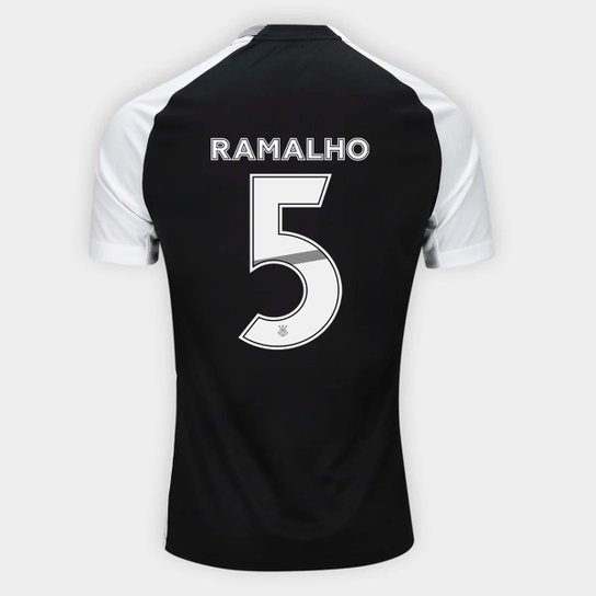 Camisa Corinthians II 25/26 André Ramalho Nº 5 Torcedor Nike Masculina