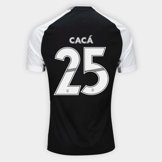 Camisa Corinthians II 25/26 Cacá N° 25 Torcedor Nike Masculina