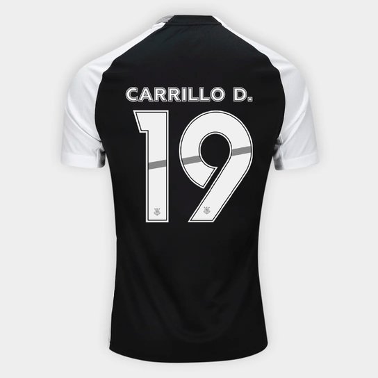 Camisa Corinthians II 25/26 Carrillo Nº19 Torcedor Nike Masculina