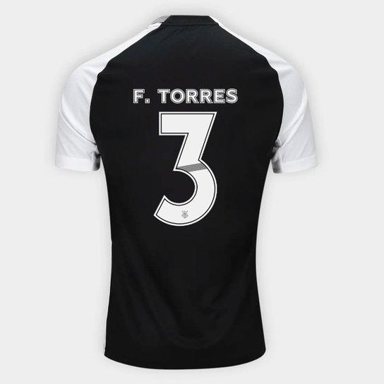 Camisa Corinthians II 25/26 Felix Torres N° 3 Torcedor Nike Masculina