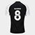 Camisa Corinthians II 25/26 Garro Nº 8 Torcedor Nike Masculina - Preto+Branco