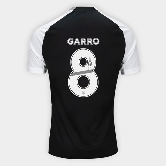 Camisa Corinthians II 25/26 Garro Nº 8 Torcedor Nike Masculina