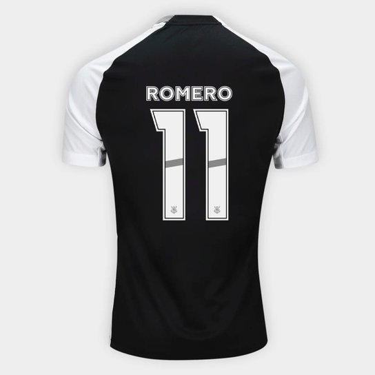 Camisa Corinthians II 25/26 Romero Nº11 Torcedor Nike Masculina