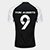 Camisa Corinthians II 25/26 Yuri Alberto N° 9 Torcedor Nike Masculina - Preto+Branco