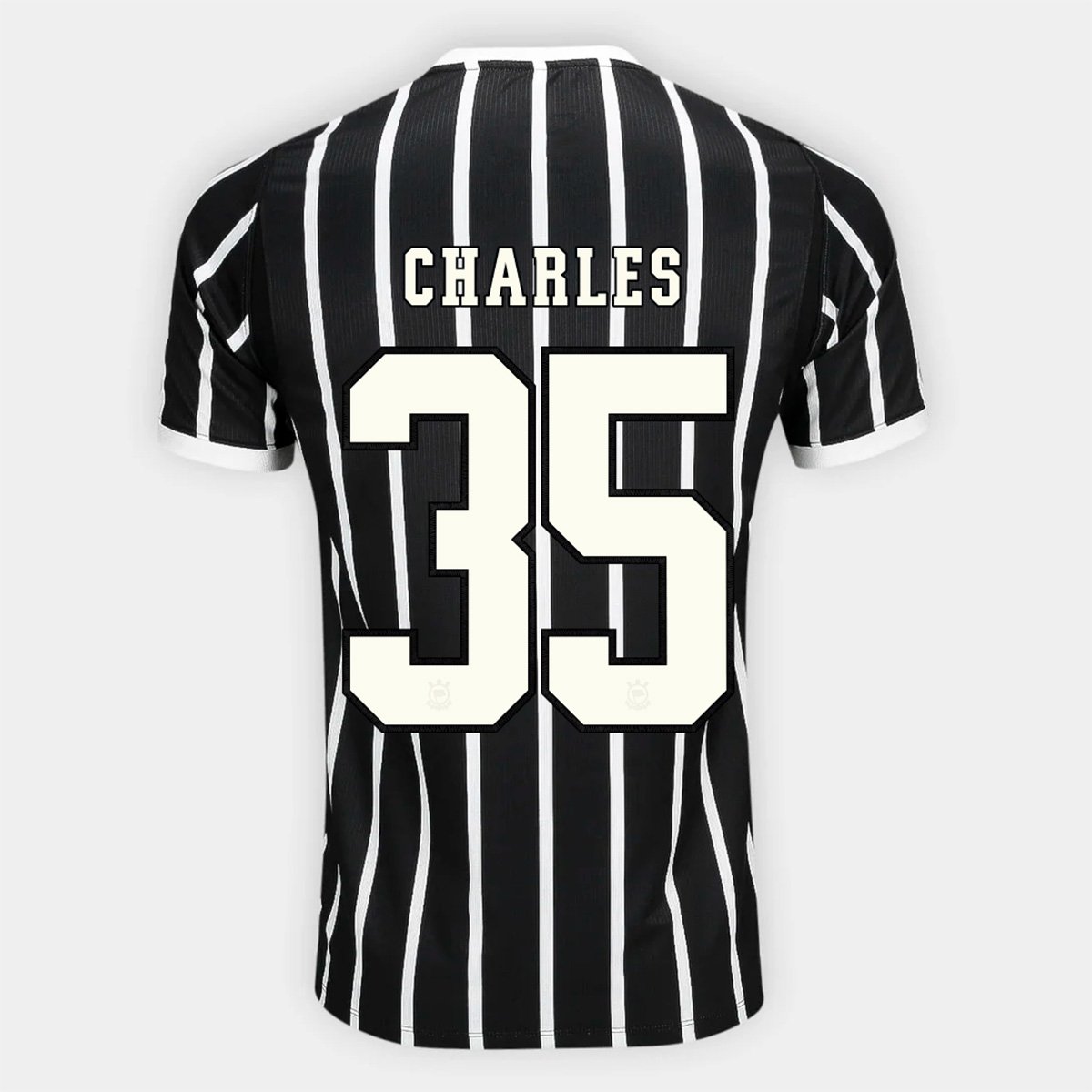 Camisa Corinthians II 26/27 Charles N° 35 Torcedor Masculina