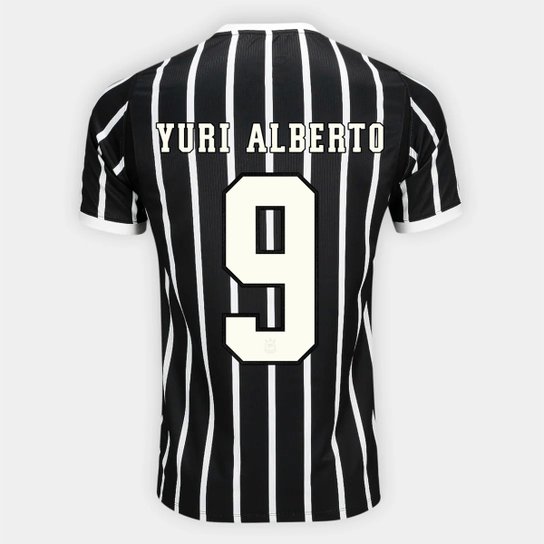 Camisa Corinthians II 26/27 Yuri Alberto N° 9 Torcedor Nike Masculina