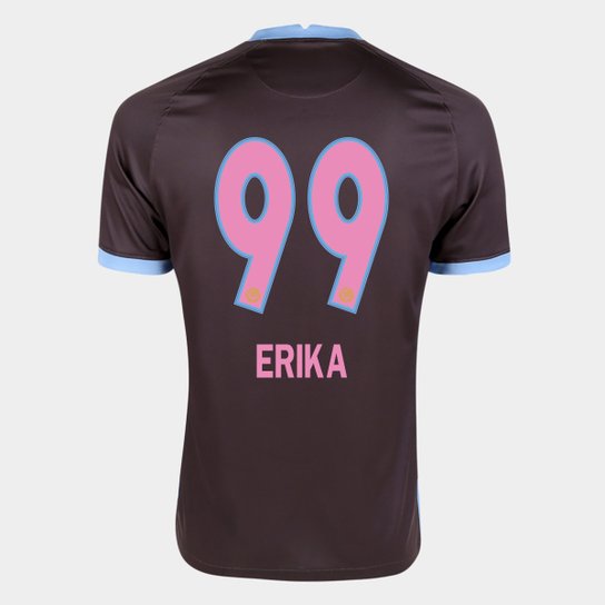 Camisa Corinthians III 20/21 Erika N° 99  Torcedor Nike Masculina