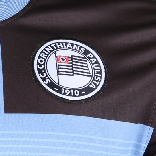 Camisa Corinthians III 20/21 s/n° Torcedor Nike Masculina - Marrom+Azul
