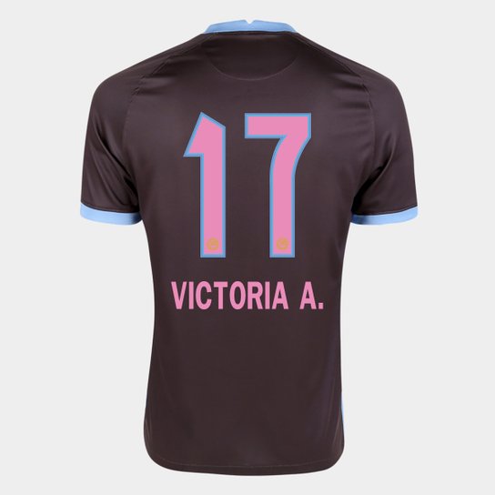 Camisa Corinthians III 20/21 Victoria A. N° 17 Torcedor Nike Masculina