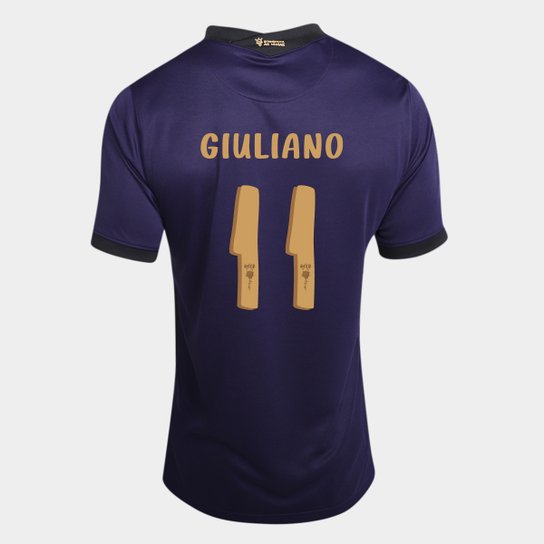 Camisa Corinthians III 21/22 Giuliano Nº 11 Torcedor Nike Masculina
