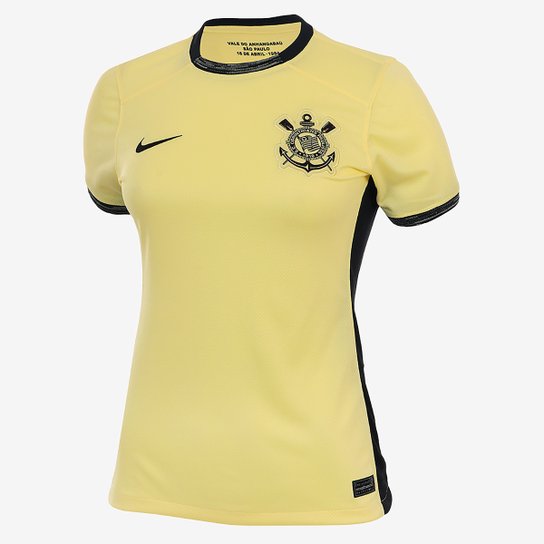 Camisa Corinthians III 23/24 s/n° Torcedor Nike Feminina