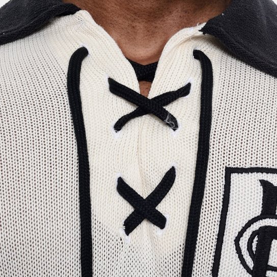 Camisa Corinthians Manga Longa Tricô 1914 Masculina