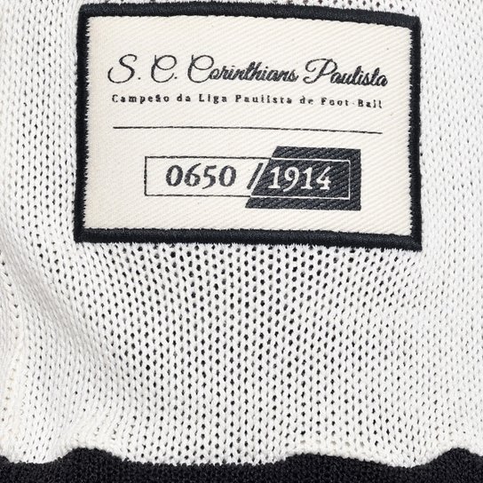 Camisa Corinthians Manga Longa Tricô 1914 Masculina