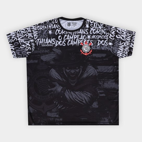 Camisa Corinthians Plus Size Quebrada Masculina