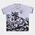 Camisa Corinthians Plus Size Quebrada Masculina - Branco+Preto