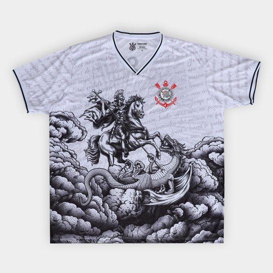 Camisa Corinthians Plus Size Quebrada Masculina