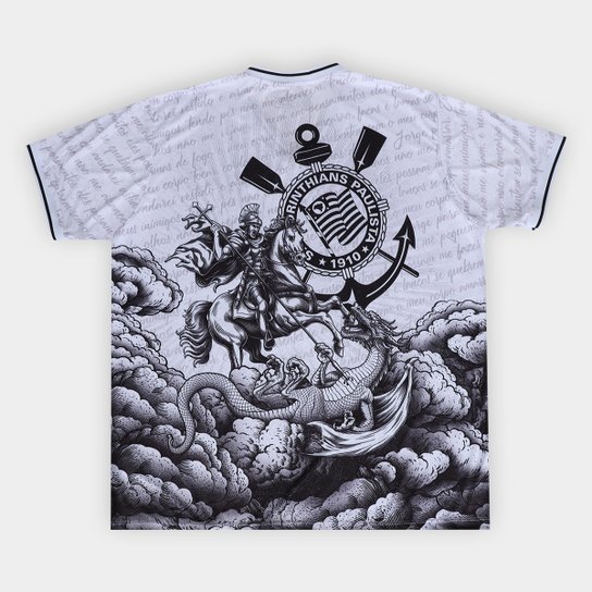 Camisa Corinthians Plus Size Quebrada Masculina