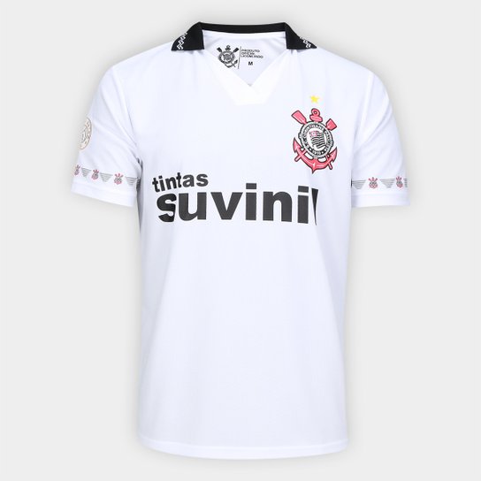 Camisa Corinthians Retrô Suvinil 1995 Masculina