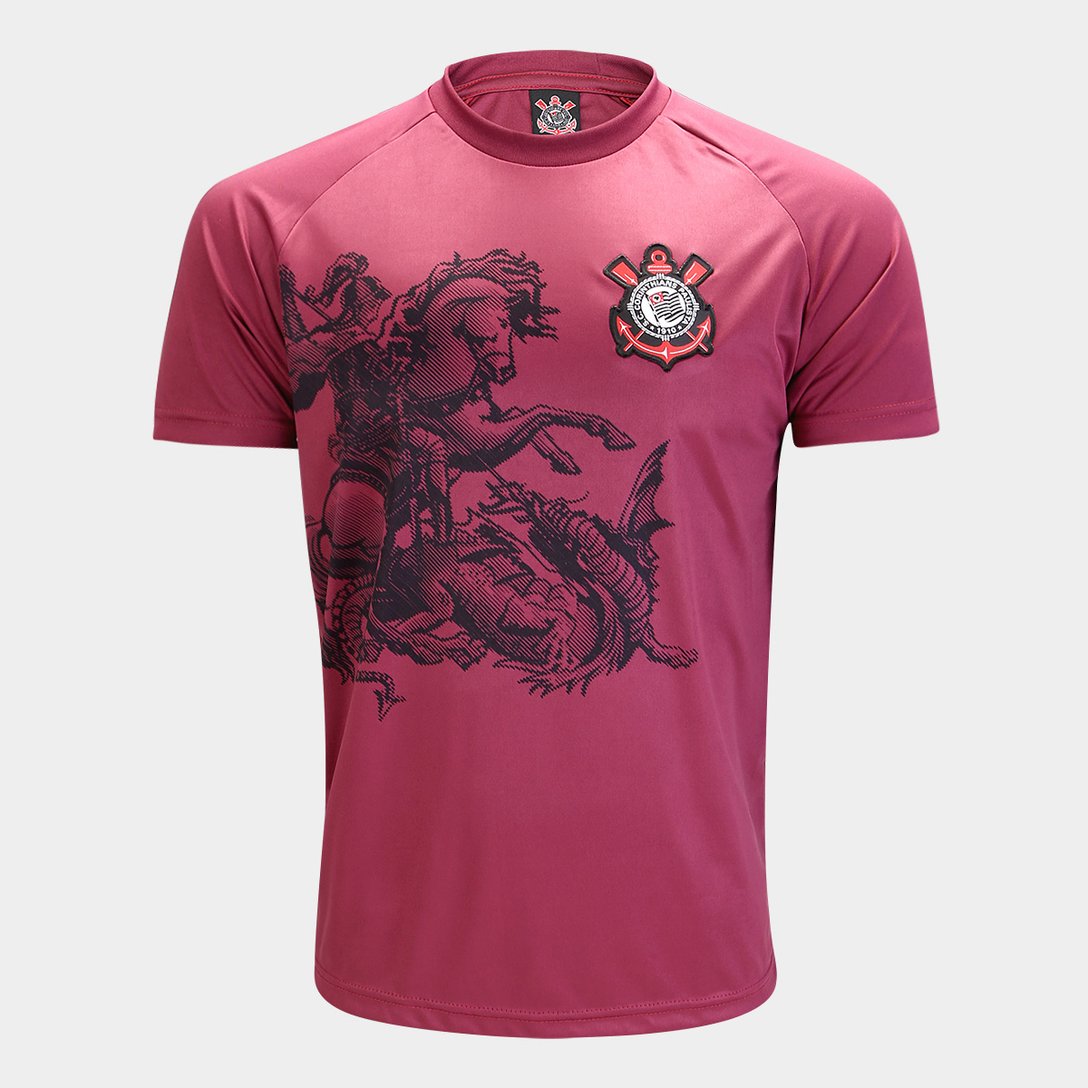 Camisa Corinthians São Edição Limitada C/ Patch Masculina Shop Timão
