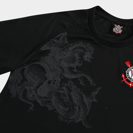 Camisa Corinthians São Jorge Edição Limitada C/ Patch Masculina