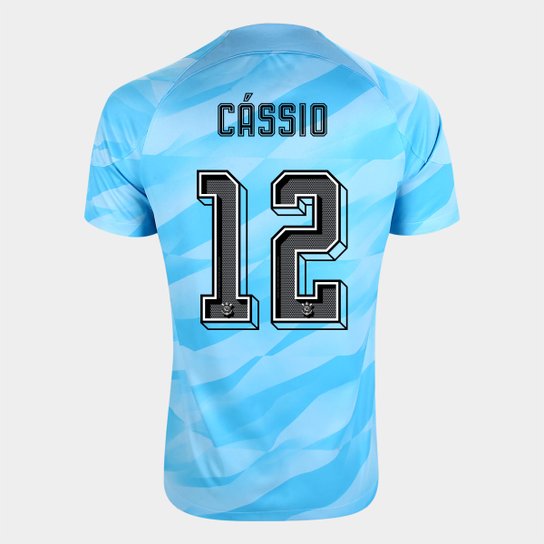 Camisa Goleiro Corinthians 23/24 - Cássio n°12 - Torcedor Nike Masculina