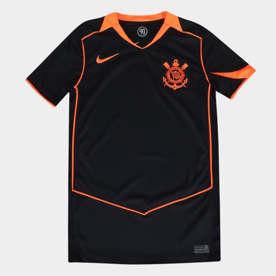 Camisa Infantil Corinthians III 25/26 s/n Total 90 Torcedor Nike