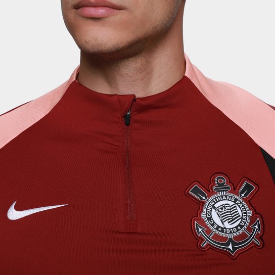 Camisa Manga Longa  Corinthians Treino 26/27 Jogador Nike Masculina