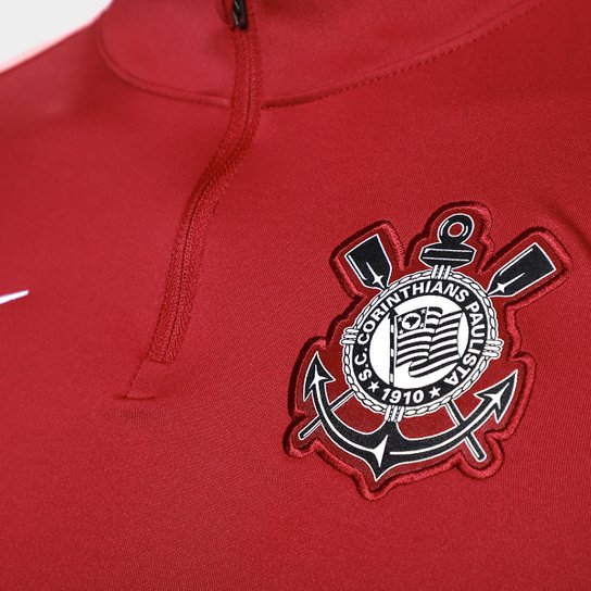 Camisa Manga Longa Corinthians Treino 26/27 Torcedor Nike Masculina