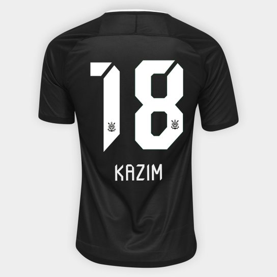 Camisa Nike Corinthians II 17/18 nº 18 - Kazim