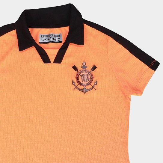 Camisa Polo Corinthians Block Feminina