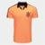 Camisa Polo Corinthians Block Masculina - Laranja