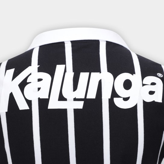 Camisa Polo Corinthians Coimbra Retrô Kalunga Feminina