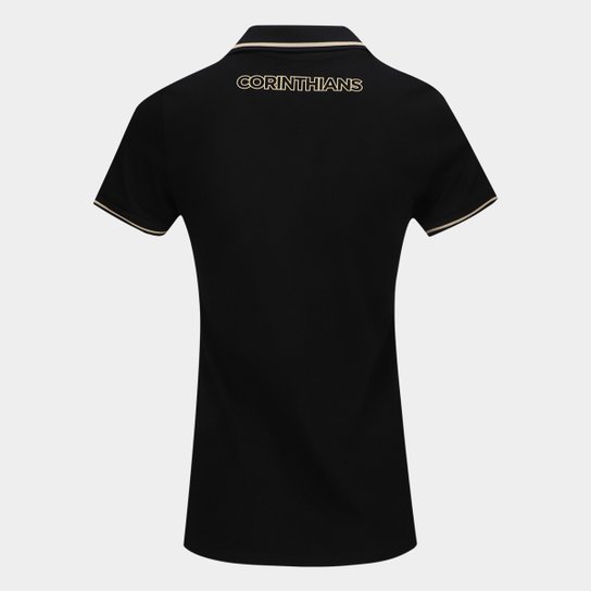 Camisa Polo Corinthians com Punho Feminina