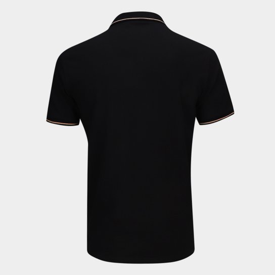 Camisa Polo Corinthians Com Punho Masculina