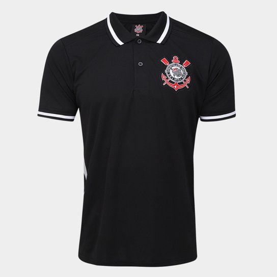Camisa Polo Corinthians Inserts Masculina