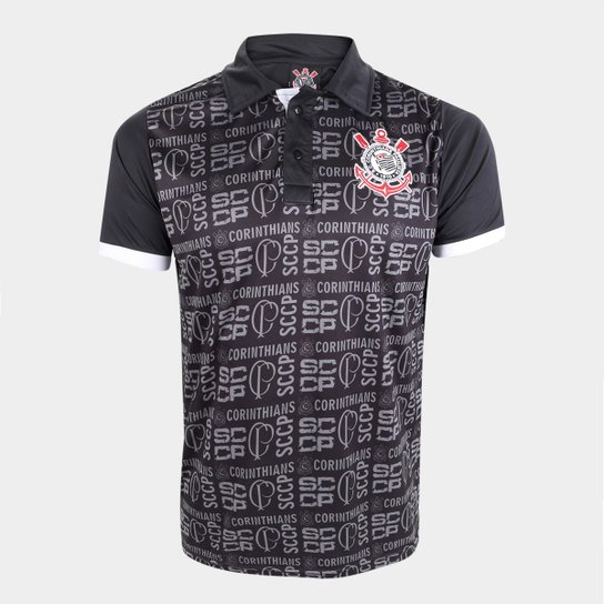Camisa Polo Corinthians Pattern Masculina