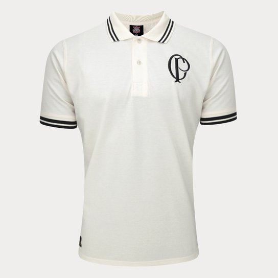 Camisa Polo Corinthians Piquet Masculina