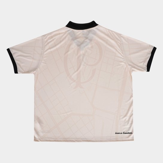 Camisa Polo Corinthians Plus Size 115 Anos Masculina