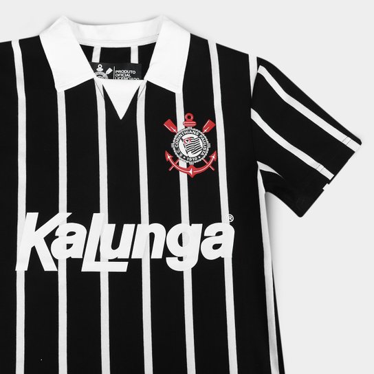 Camisa Polo Infantil Corinthians Kalunga
