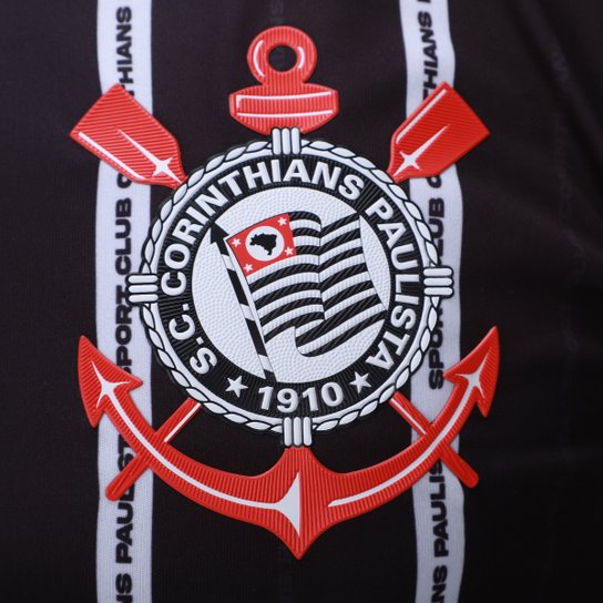 Camiseta Baby Look Corinthians Feminina