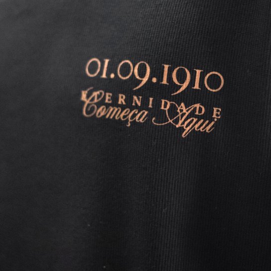 Camiseta Canelada Corinthians Centenário Approve Masculina