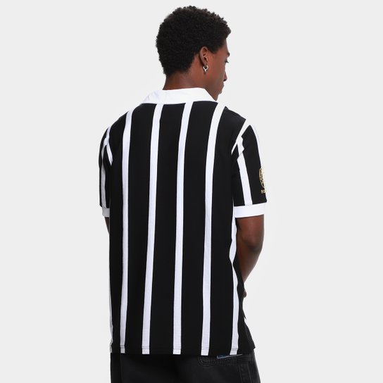 Camiseta Corinthians Centenário Bordada Masculina