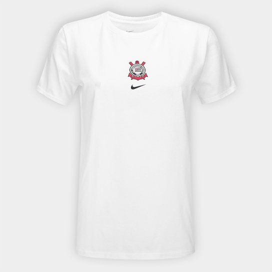 Camiseta Corinthians Crest Nike Feminina