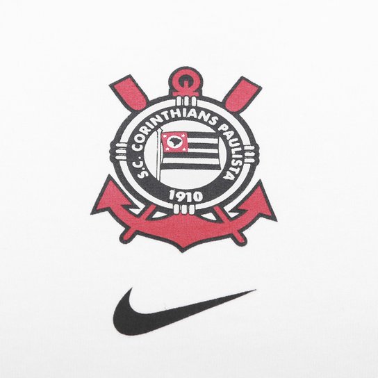 Camiseta Corinthians Crest Nike Feminina