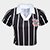 Camiseta  Corinthians Cropped Feminina - Preto